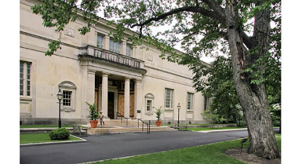 The original Barnes Foundation building in the Philadelphia suburb of Merion.