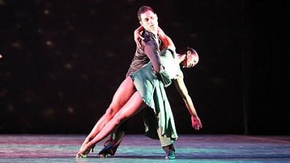 Giordano Dance Chicago in "Sabroso."  The company will perform at Byham Theater, Downtown, as part of the World Jazz Dance Festival, a component of the annual Jazz Dance World Congress.
