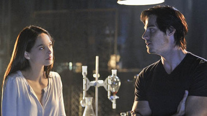 Kristin Kreuk is Catherine and Jay Ryan is Vincent in The CW's reboot of "Beauty and the Beast."