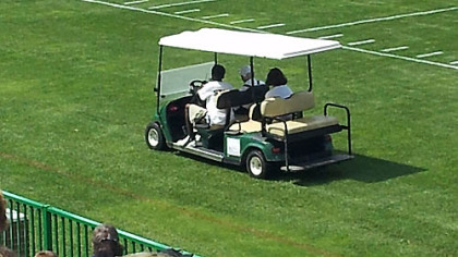 This training camp photo submitted by 4everSteeler was titled "Mr. Rooney touring" with the caption "Watchful eye." Share your own training camp photos with Steeler Nation at www.post-gazette.com/yourphotos