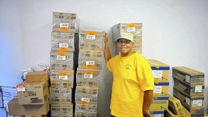 Ron Johnson, a site coordinator and case manager for Prevention Point Pittsburgh, stands Thursday inside the Point Breeze office.