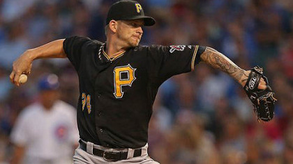 A.J. Burnett pitched a one-hit, complete-game shutout against the Cubs on July 31.