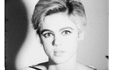 Still from screen test by Edie Sedgwick in 1965.
