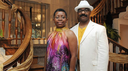 Terri Thomas and Shawn Hopson