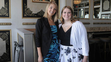 Alexa Anderson and Olivia Meyer