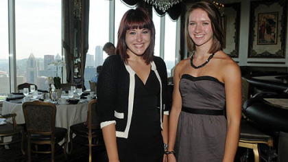 Alyssa Abraham and Savannah Spratt