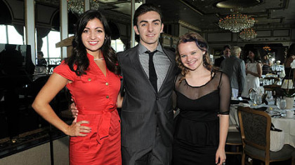 Gabrielle Bricker, Zander Lyons and Rebecca Love