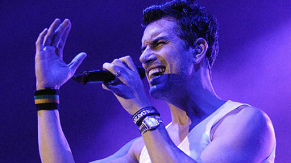 Nick Hexum of 311 performs at Stage AE Tuesday.