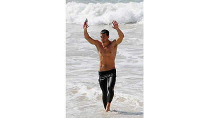 Fran Crippen was well on his way to stardom in open water swimming after winning the 10-kilometer aquatic marathon at the 2007 Pan Am Games in Rio de Janeiro.