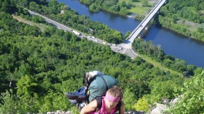 Paula Cote of Baden is hiking 2,181 miles along the Appalachian Trail with her husband, Bruce, to raise money for Urban Impact, a faith-based nonprofit that helps at-risk children and their families.