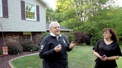 William and Debbie Secreto live near the Parks Township Shallow Land Disposal Area. The couple worry about the project affecting their health and their home's value.