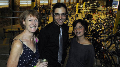 Beth Hazlett, Brad Quartuccio and Lena Andrews.