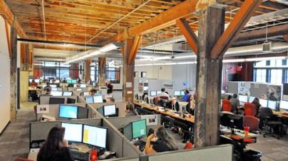 San Francisco law firm Orrick Herrington & Sutcliffe renovated the former Wheeling Stamping Co. factory in Downtown Wheeling.